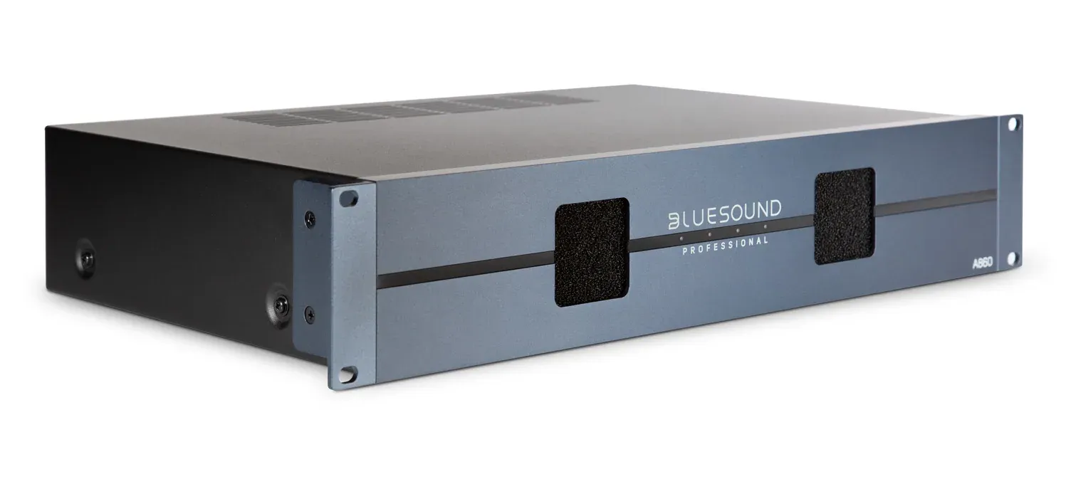 Bluesound-Professional-Verstärker im 19-Zoll-Format